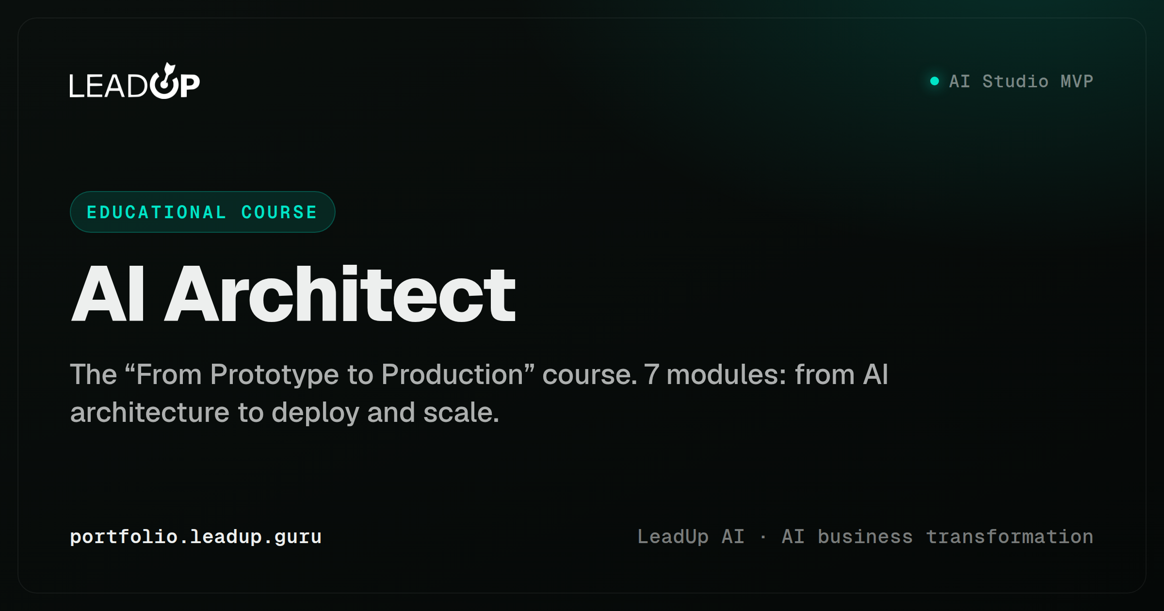 AI Architect screenshot