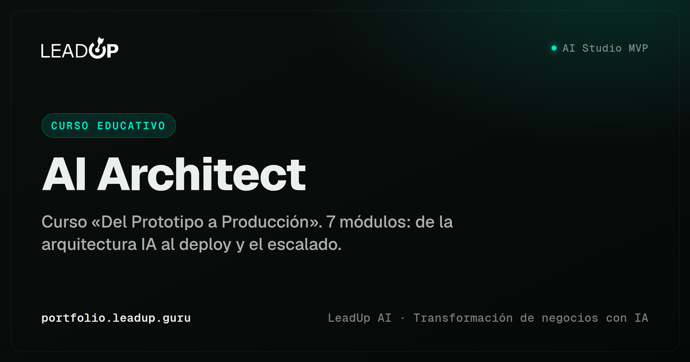 Captura de AI Architect