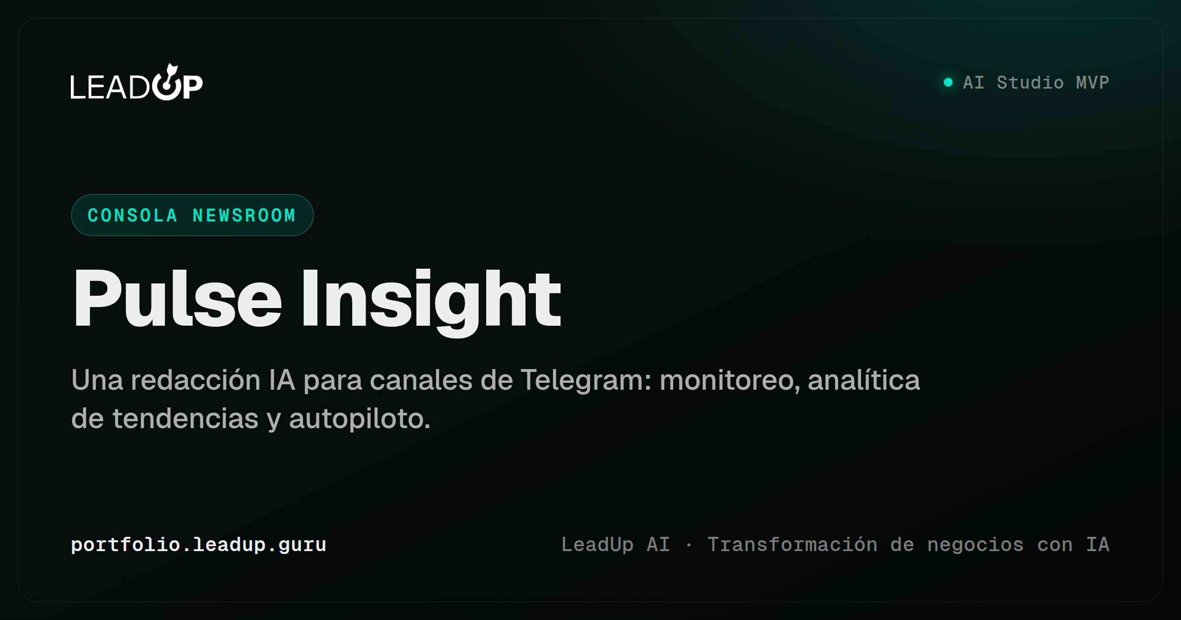 Captura de Pulse Insight